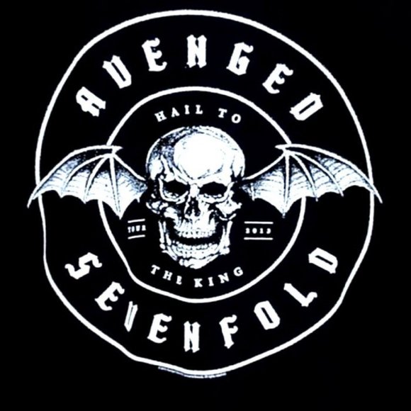 Avenged Sevenfold Hail To The King metal rock Official Crew Pullover 3XL NWT - Picture 2 of 4